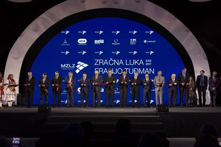 Grand opening of the new passenger terminal of Franjo Tuđman Airport  